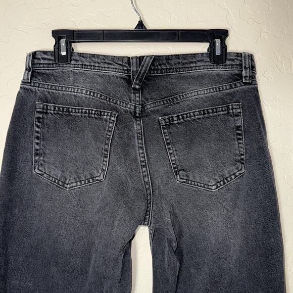 Free people We the free low rise western style straight baggy jeans size 28 - Picture 5 of 8
